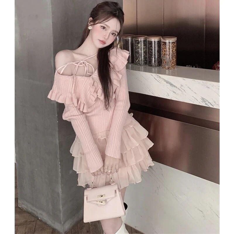 Sweet Knit Long Sleeve Top   HA1479 - Image 3