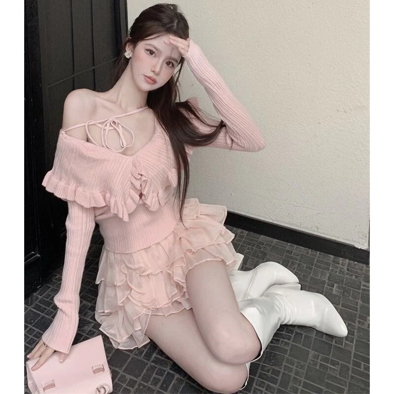 Sweet Knit Long Sleeve Top   HA1479 - Image 4