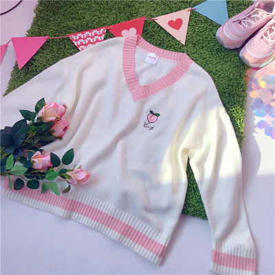 Sweet Knitwear Strawberry Vest   HA1297 - Image 8