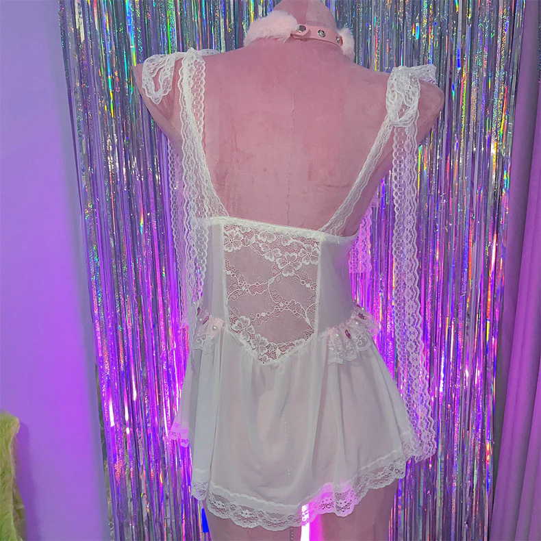 Sweet lace camisole dress HA2481 - Image 6