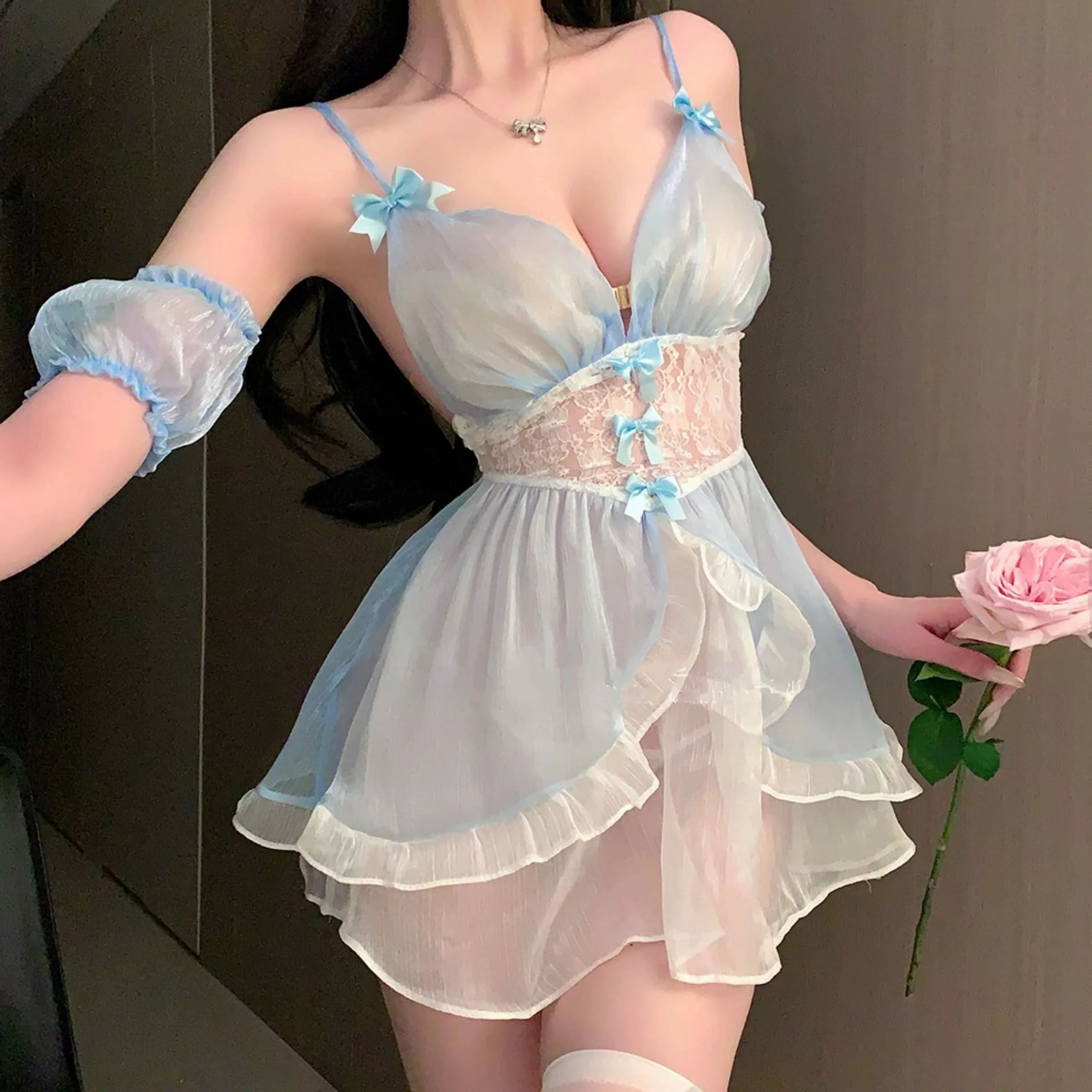Sweet lace dress HA2885 - Image 2