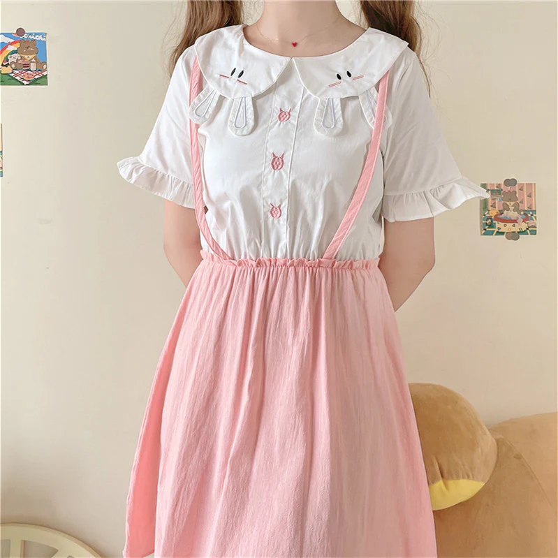 Sweet light lo short sleeve dress   HA0596 - Image 4