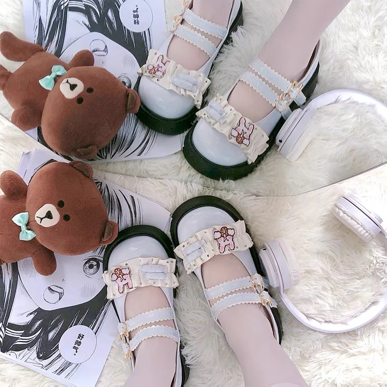 Sweet Lolita toe shoes    HA0768 - Image 4