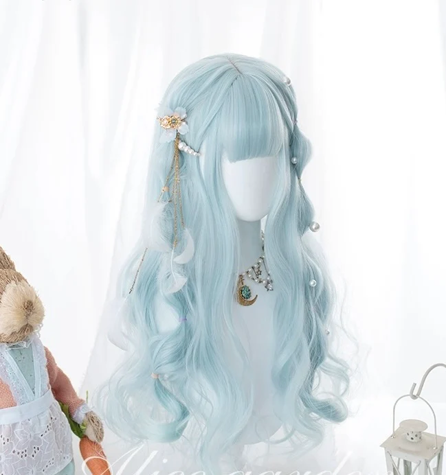 Sweet long curly wig HA2485 - Image 2