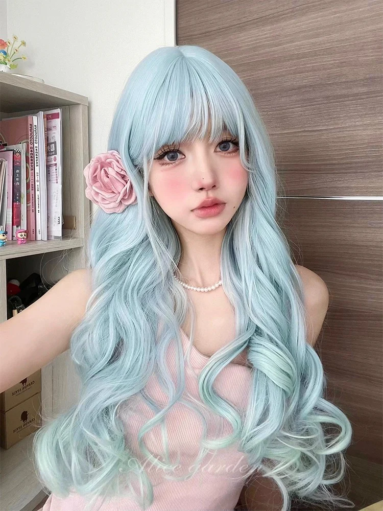 Sweet long curly wig HA2485 - Image 4