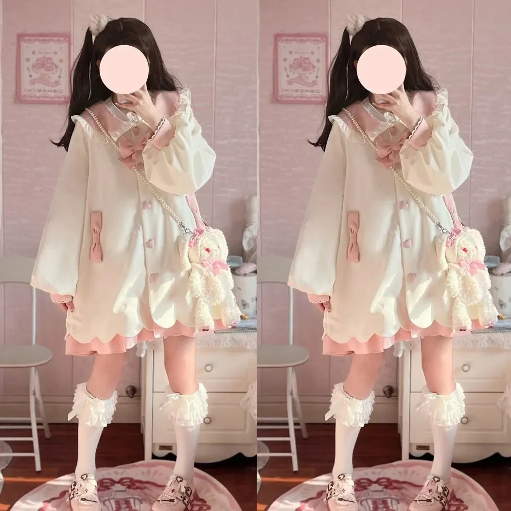 Sweet Love Doll Collar Outer Dress   HA1156 - Image 3