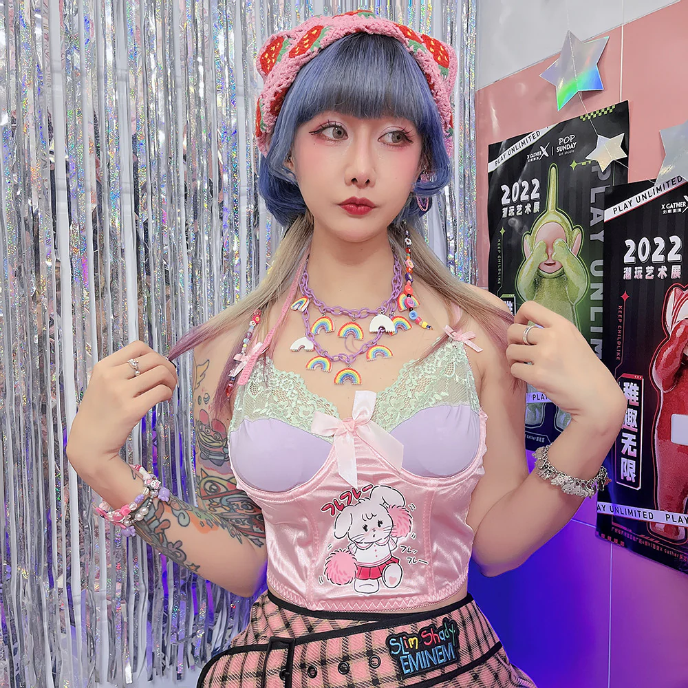 Sweet Macaron Camisole   HA1079 - Image 4