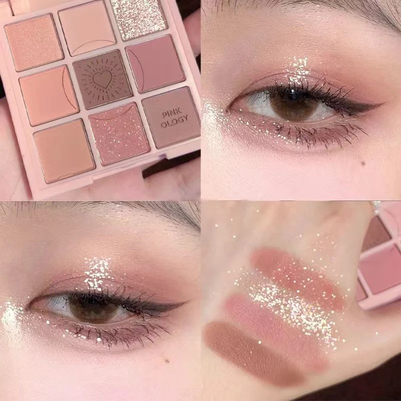 Sweet nine-color eyeshadow palette HA1375 - Image 2