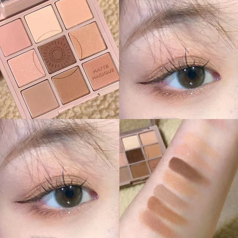 Sweet nine-color eyeshadow palette HA1375 - Image 3