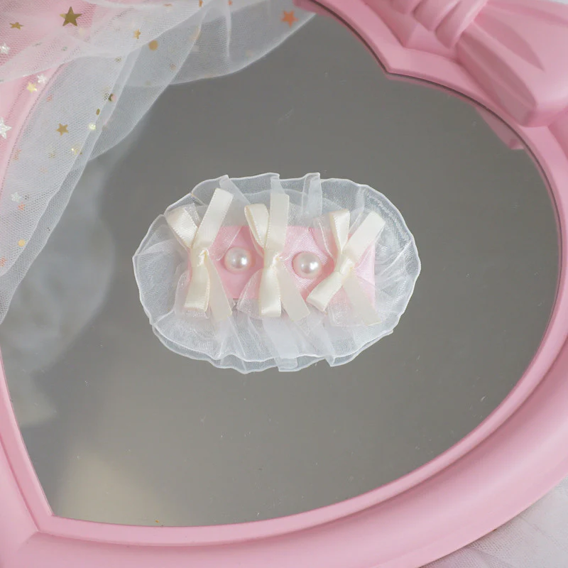 Sweet Pink Bow Tiara HA0808 - Image 5