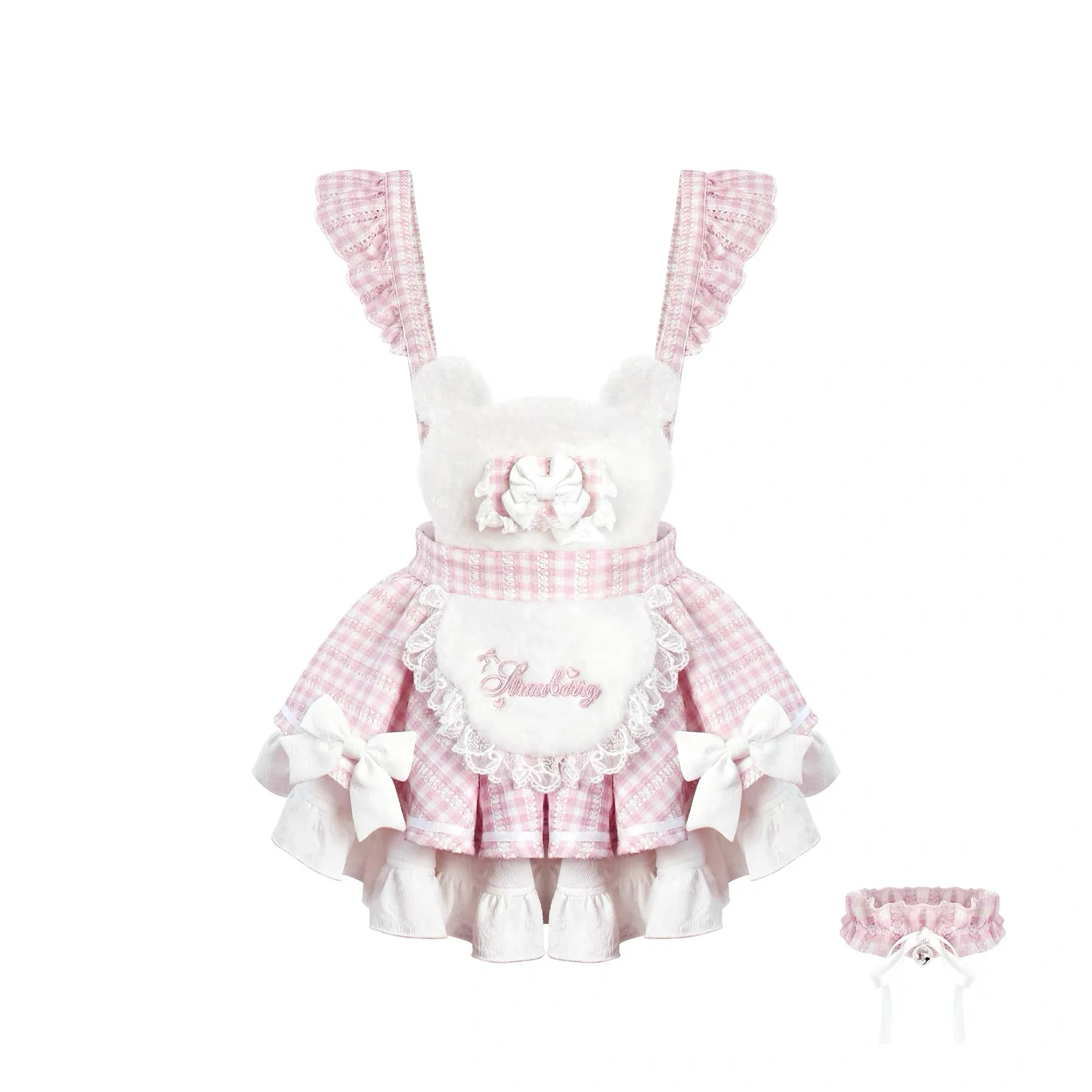 Sweet Pink Plaid Set HA29720 - Image 6