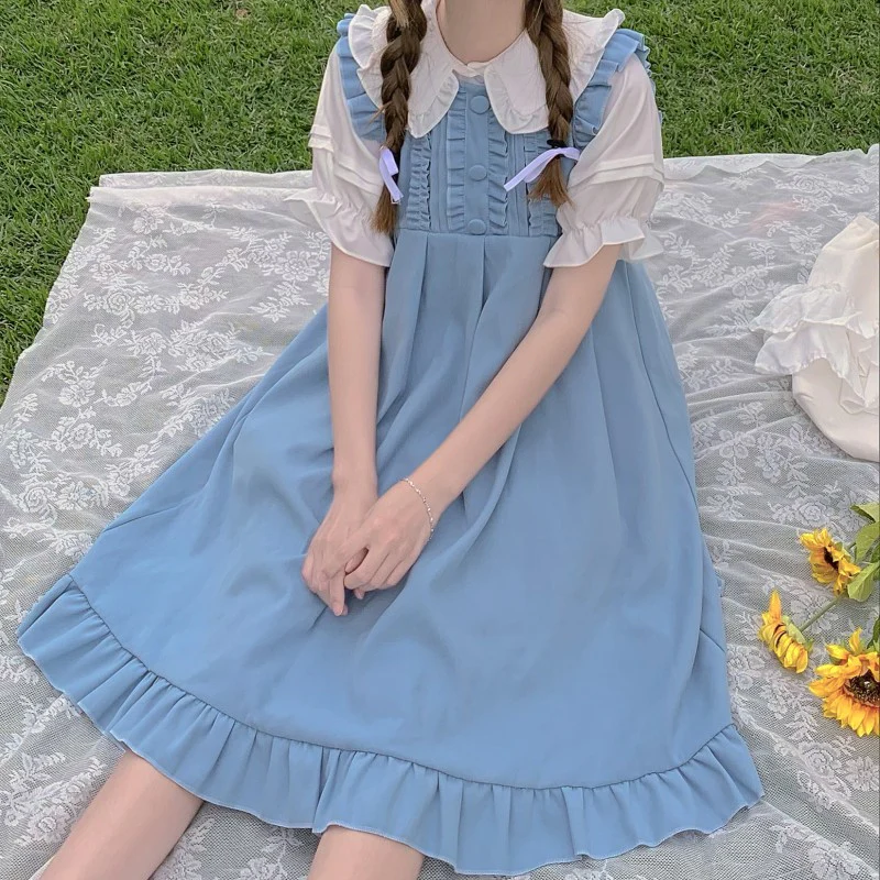 Sweet Ruffle Dress  HA1386 - Image 2