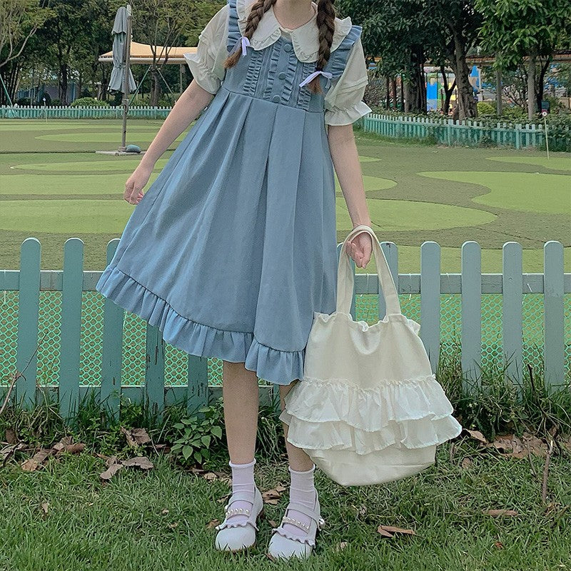 Sweet Ruffle Dress  HA1386 - Image 4