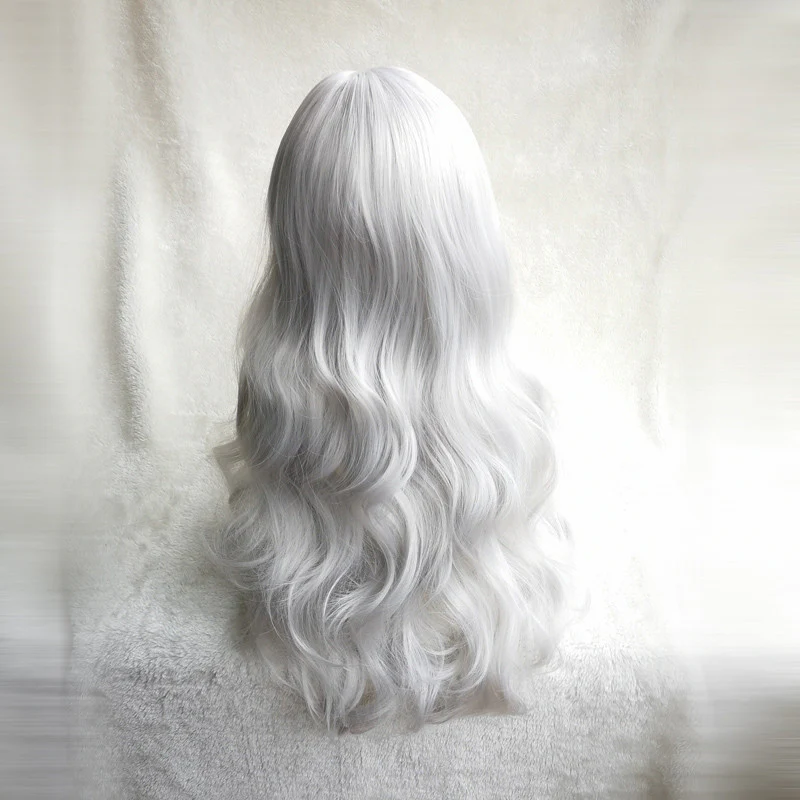 Silver Big Wavy Long Curly Hair   HA0681 - Image 6