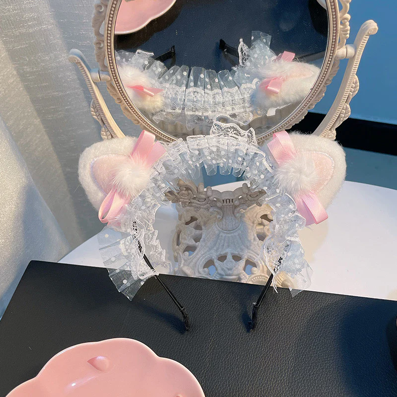 Sweet super fairy pink cat ear headband    HA0735 - Image 3