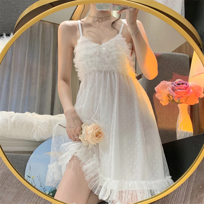 Sweet fairy white dress  HA0811 - Image 2