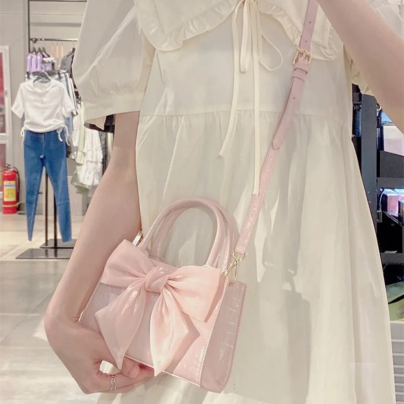 Sweetheart bow shoulder bag HA0801 - Image 3