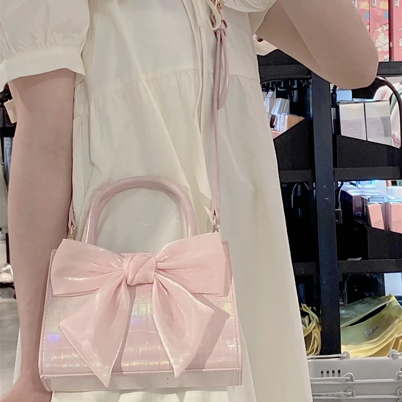 Sweetheart bow shoulder bag HA0801 - Image 4