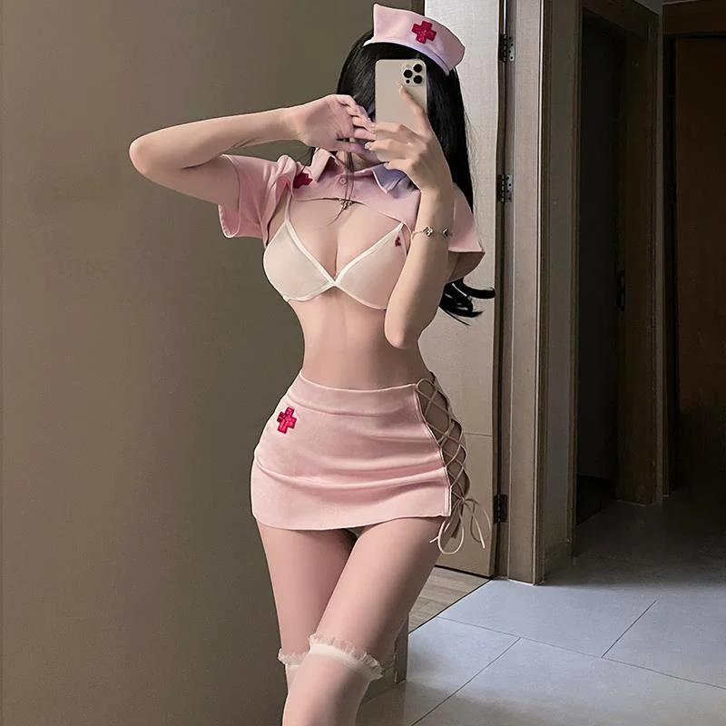 Sweetheart nurse uniform set HA2875 - Image 3