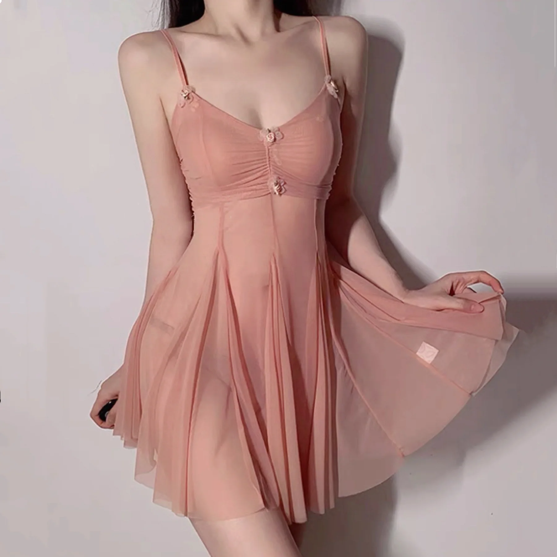 Teasing push up stunner nightdress HA2207