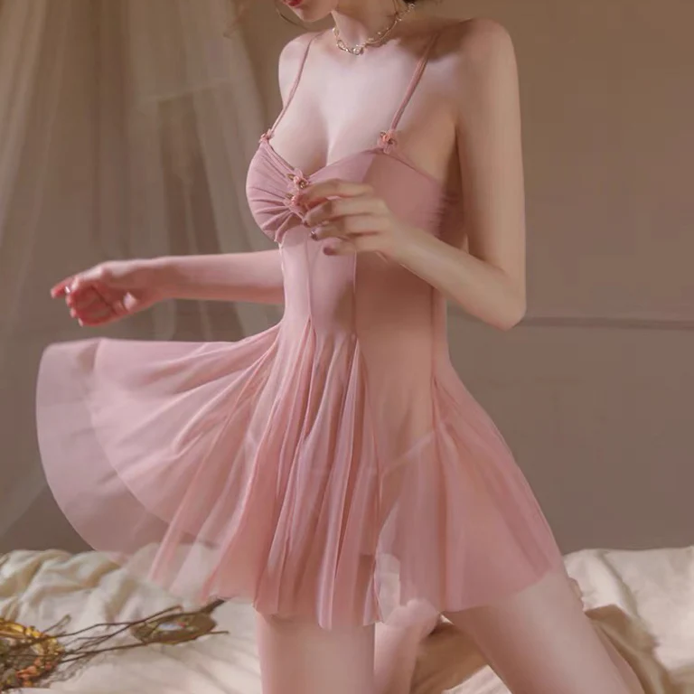 Teasing push up stunner nightdress HA2207 - Image 5