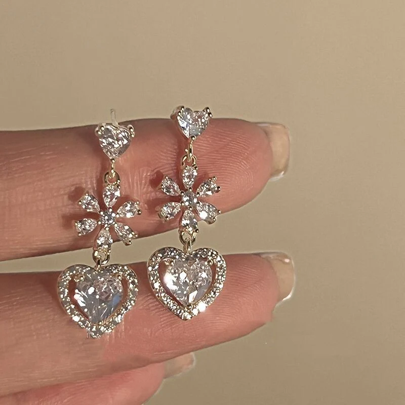 Tender Heart Earrings  HA1383 - Image 3
