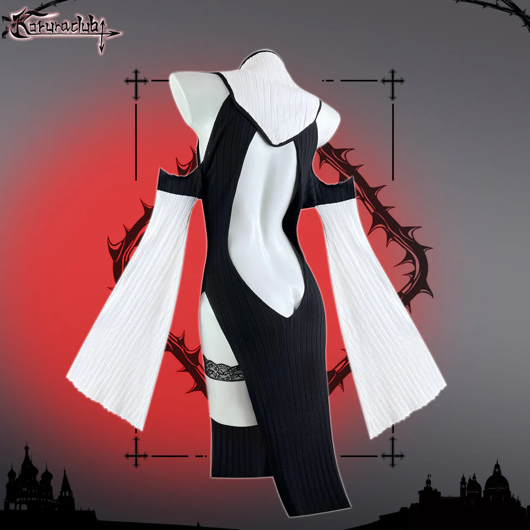Thorn Nun Cosplay Lingerie KO94 - Image 10
