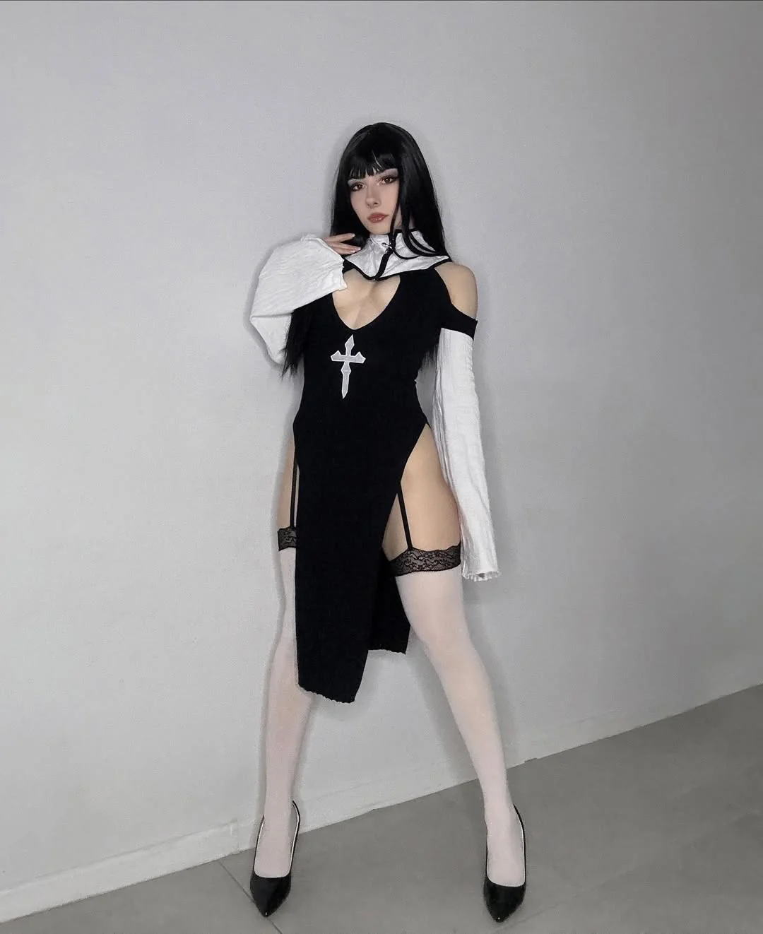 Thorn Nun Cosplay Lingerie KO94 - Image 5