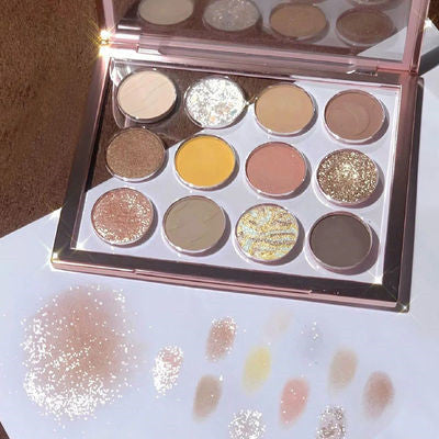 Transparent 12-color eyeshadow palette    HA0444 - Image 2