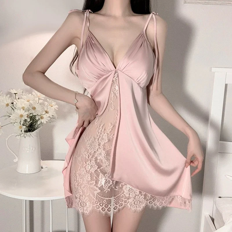 Transparent lace dress HA2604 - Image 3