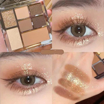 Transparent seven-color eyeshadow palette   HA1283 - Image 2