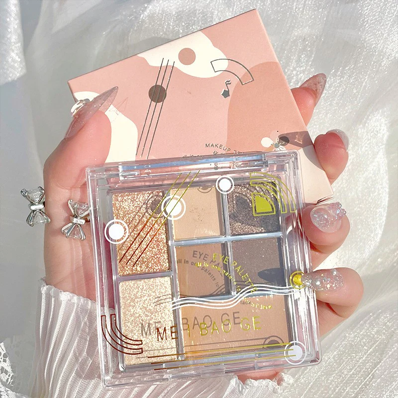 Transparent seven-color eyeshadow palette   HA1283 - Image 4