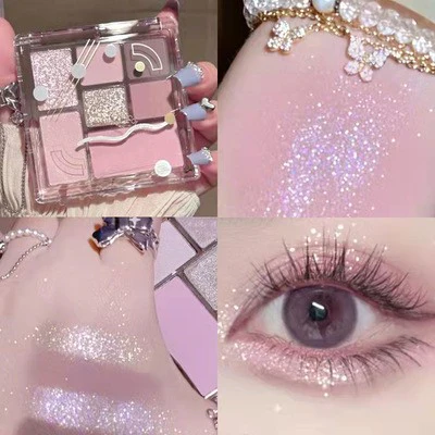 Transparent seven-color eyeshadow palette   HA1283 - Image 6
