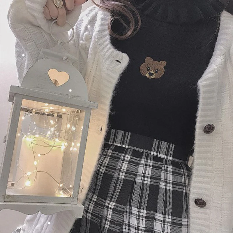 Turtleneck knitted bottoming shirt   HA1497 - Image 5