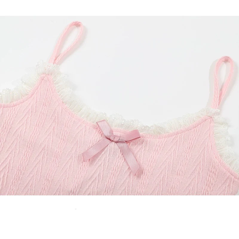 Twist knit suspenders   HA1883 - Image 4