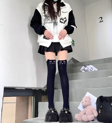 Two-dimensional Japanese cute cat stockings  HA1124 - Image 4