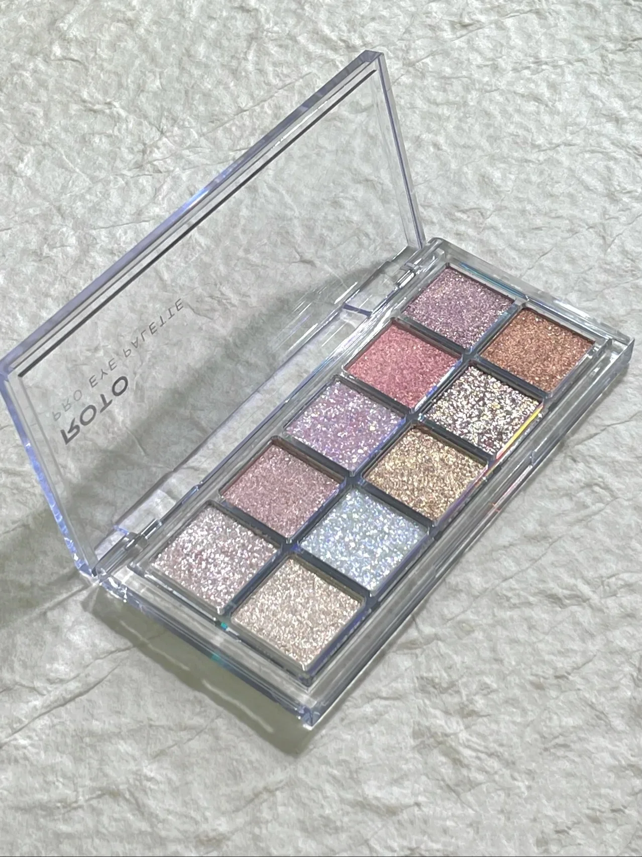 Ultra-shimmery matte 10-color eyeshadow palette    HA0090 - Image 4