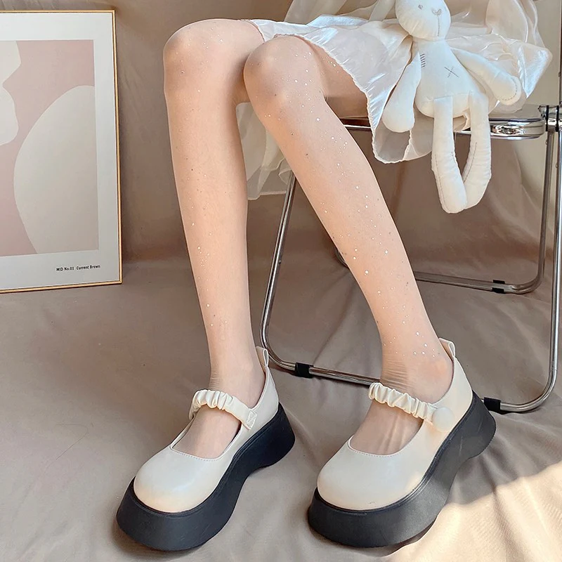 Ultra-thin glitter stockings pantyhose   HA1862 - Image 2