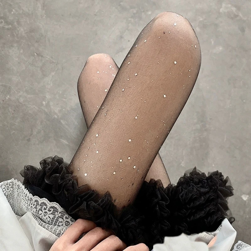 Ultra-thin glitter stockings pantyhose   HA1862 - Image 4