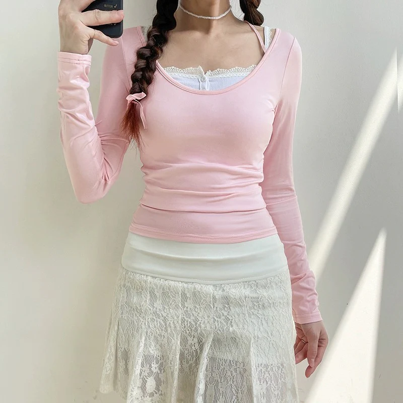 Versatile Chic Long Sleeve T-Shirt   HA2132 - Image 3
