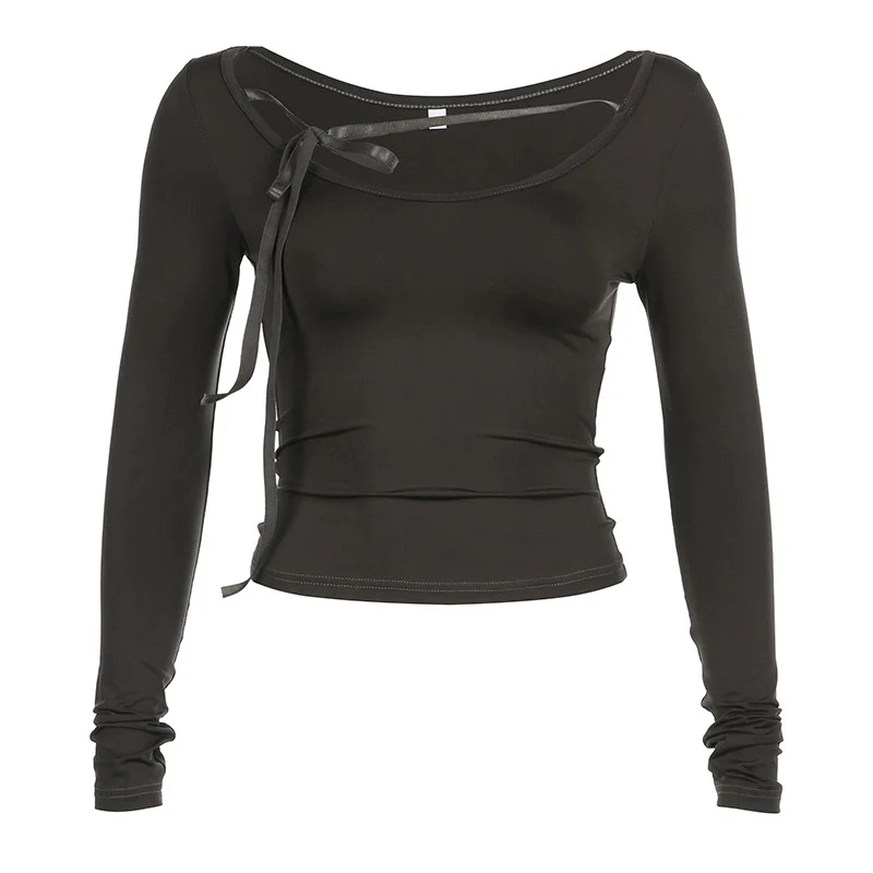 Versatile Chic Long Sleeve T-Shirt   HA2132 - Image 5