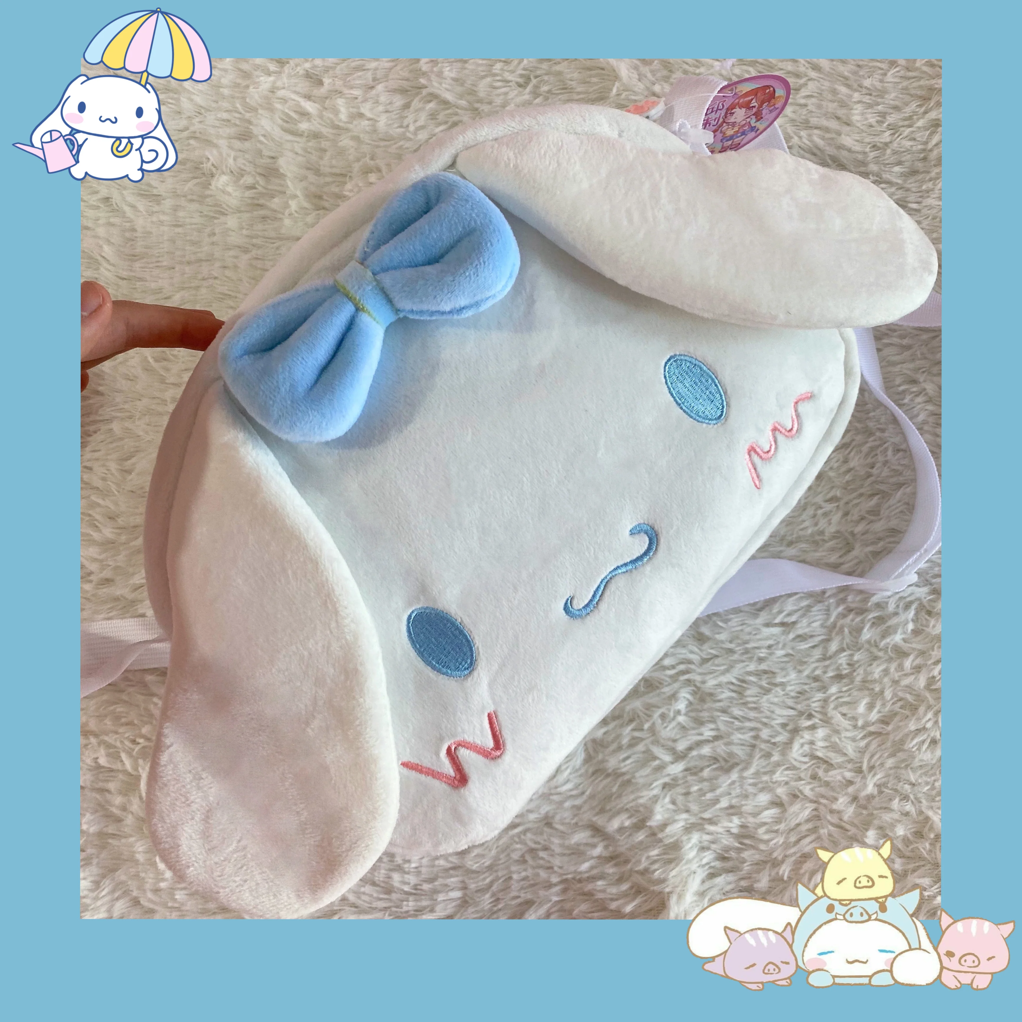 Versatile Plush Crossbody Bag   HA0614 - Image 3