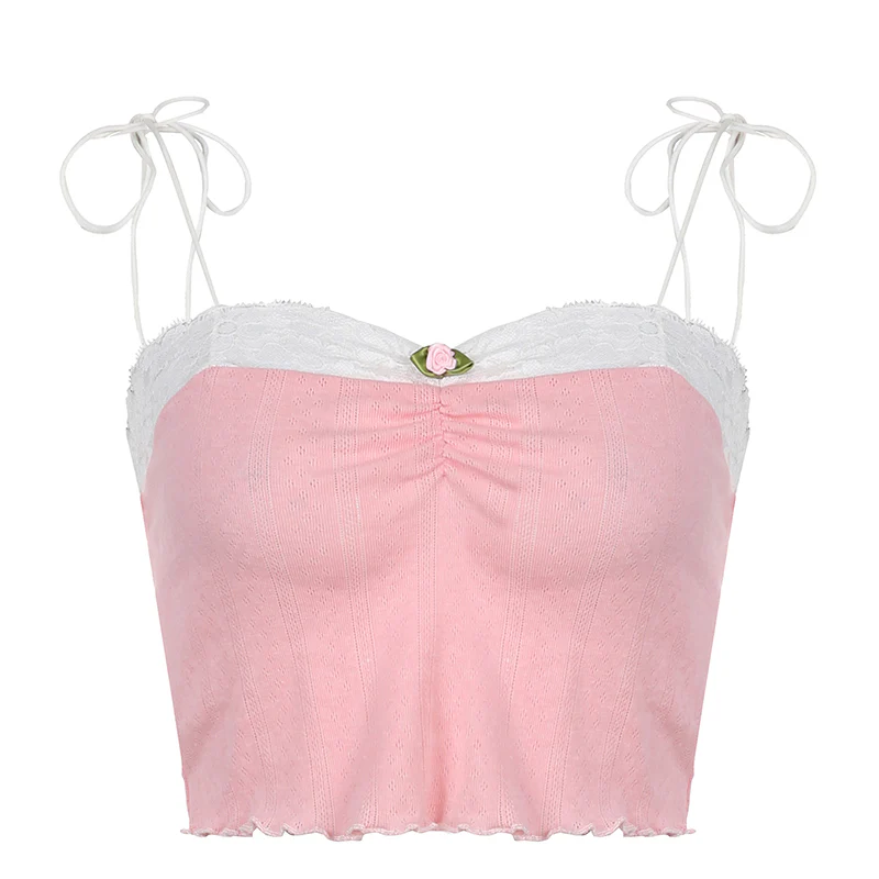 Vintage Lace Pleated Small Sling HA0564 - Image 6