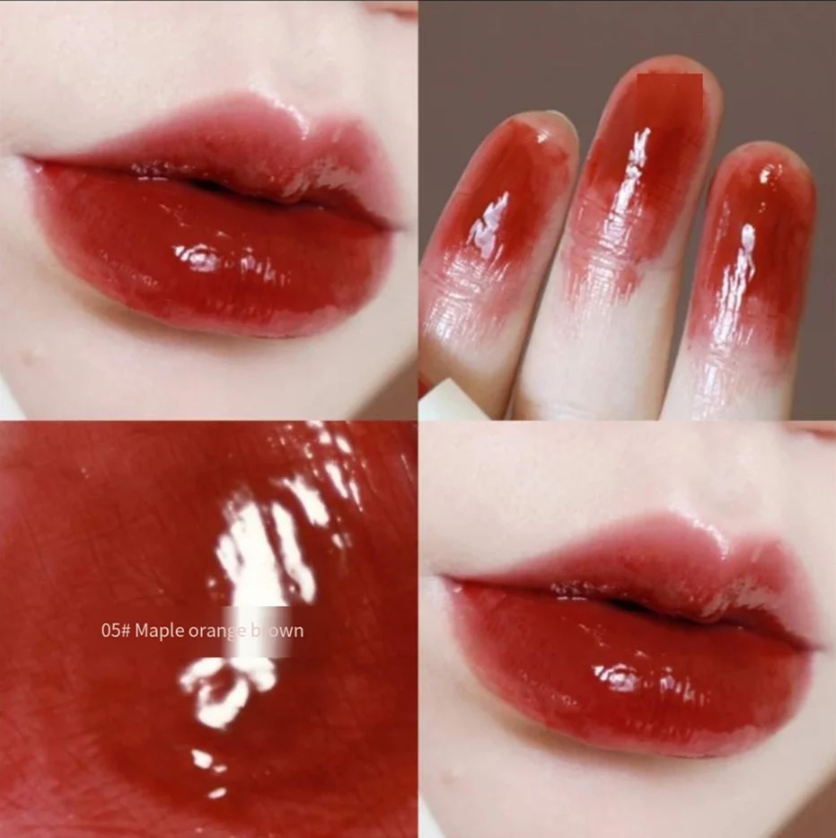 Water glossy clear glass lip    HA0662 - Image 6