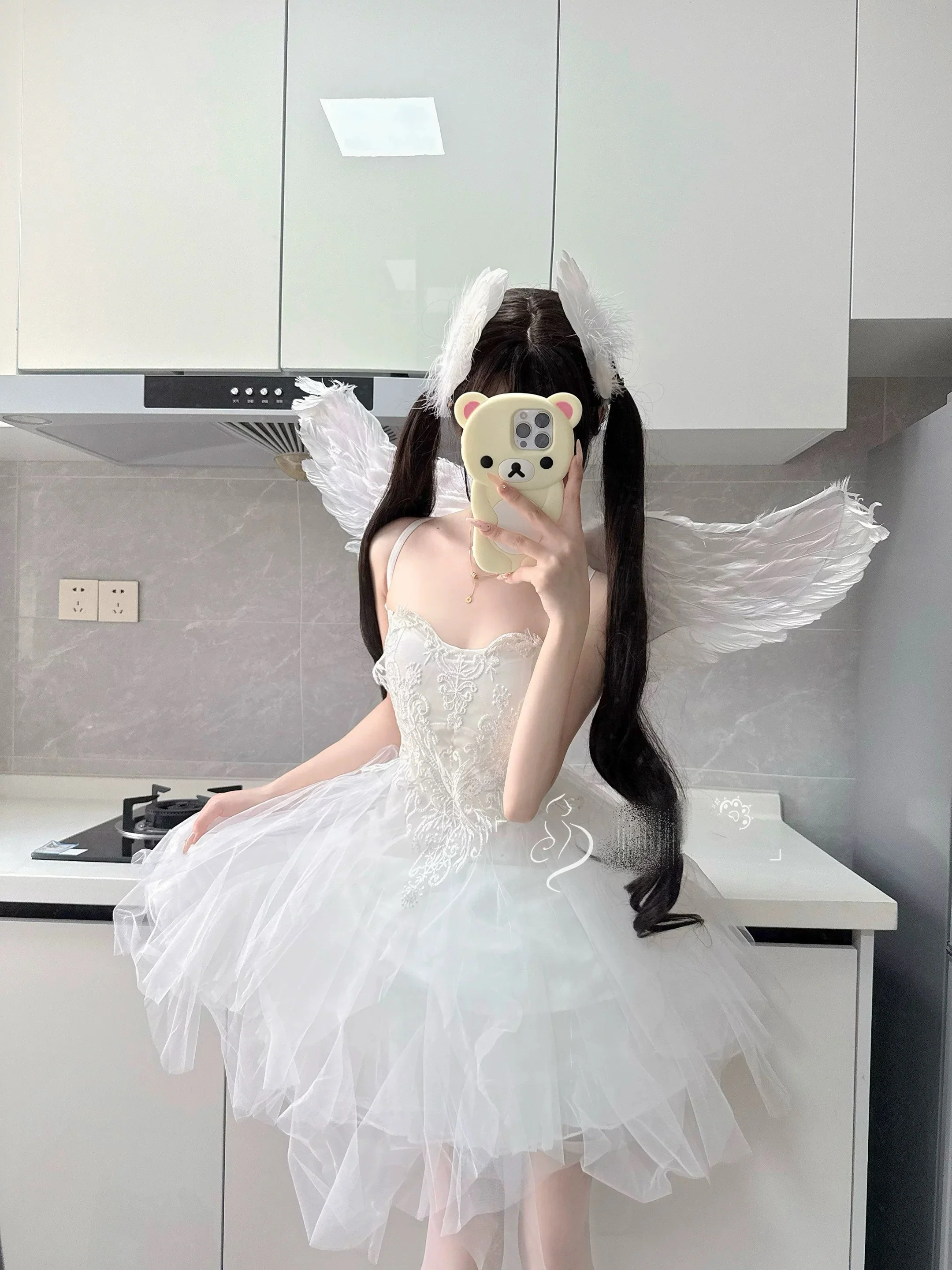 White Angel Dress HA2985 - Image 4
