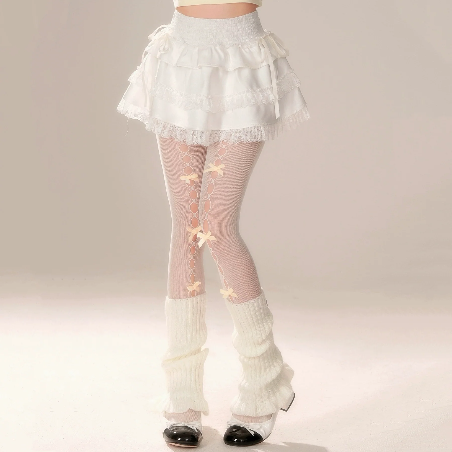 White cake skirt HA2563 - Image 2