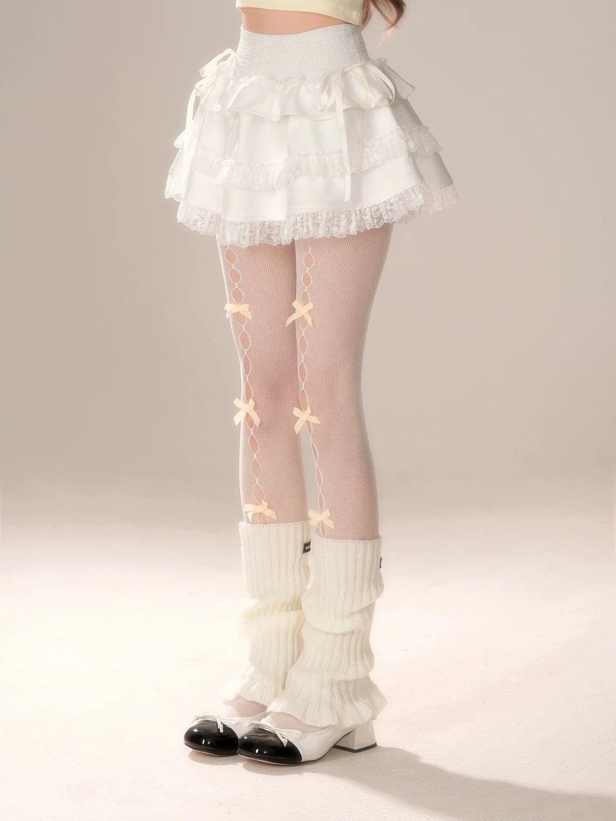 White cake skirt HA2563 - Image 6