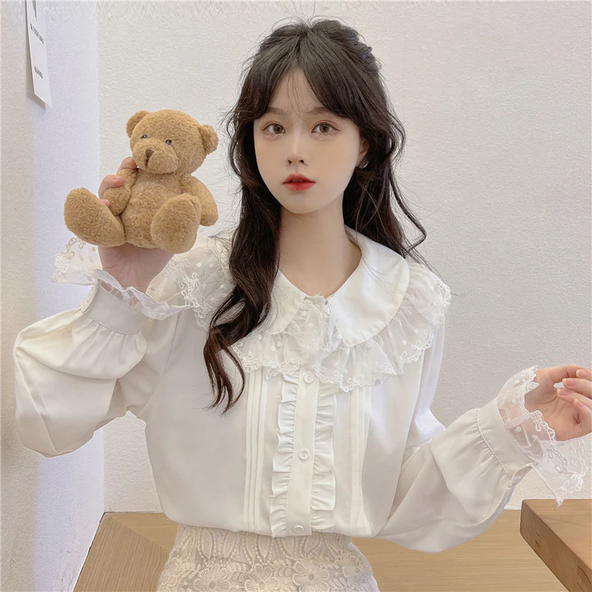 White shirt collar   HA0885 - Image 2