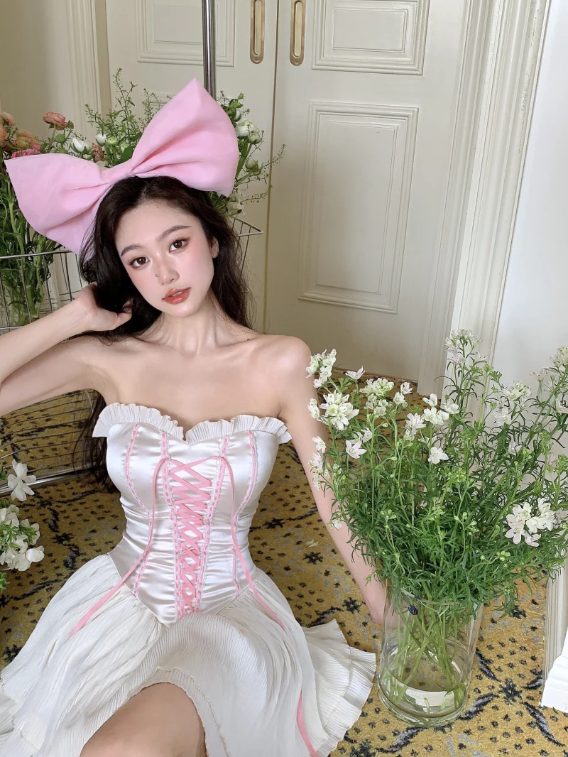 Pastel girl dress HA0489 - Image 6