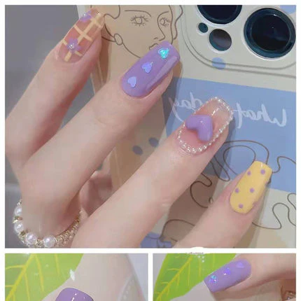 Yellow and purple love   HA0224 - Image 3